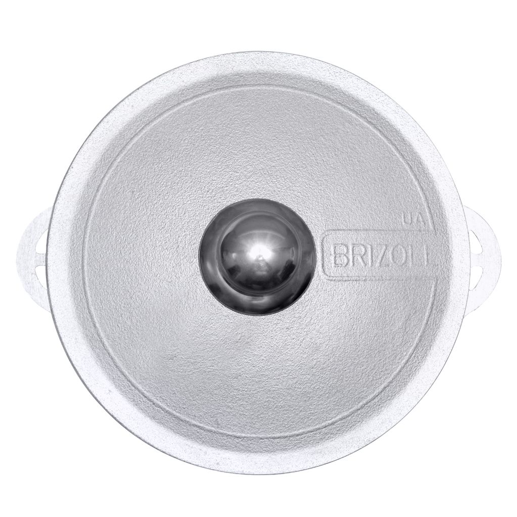 Aluminum cauldron Brizoll with lid 2 l