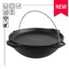 Cast iron asian cauldron 8 L WITH A LID-FRYING PAN and tripod