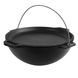 Cast iron asian cauldron WITH A LID-FRYING PAN 12 L