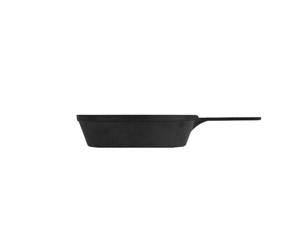 Сковорода чавунна порційна з ручкою з круглою підставкою 120 х 30 мм
