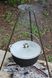 Aluminum cauldron Brizoll 10 l, with bracket , lid and a tripod