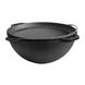 Cast iron asian cauldron 15 L WITH A GRILL LID-FRYING PAN and a bag