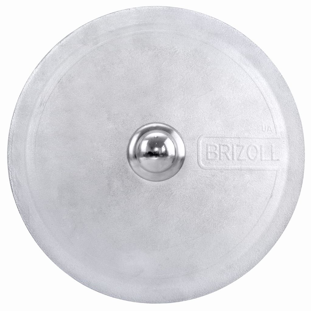 Aluminum cauldron Brizoll with bracket and lid 8 l