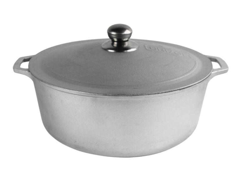Aluminum pot Brizoll 4 l with an aluminium lid