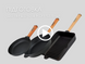 Cast iron pan with a lid Optima-Black 260 х 60 mm