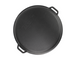 Cast iron tourist cauldron 10 L with a lid-frying pan and tripod