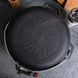 Cast iron tourist cauldron 8 L with а lid-frying pan and tripod