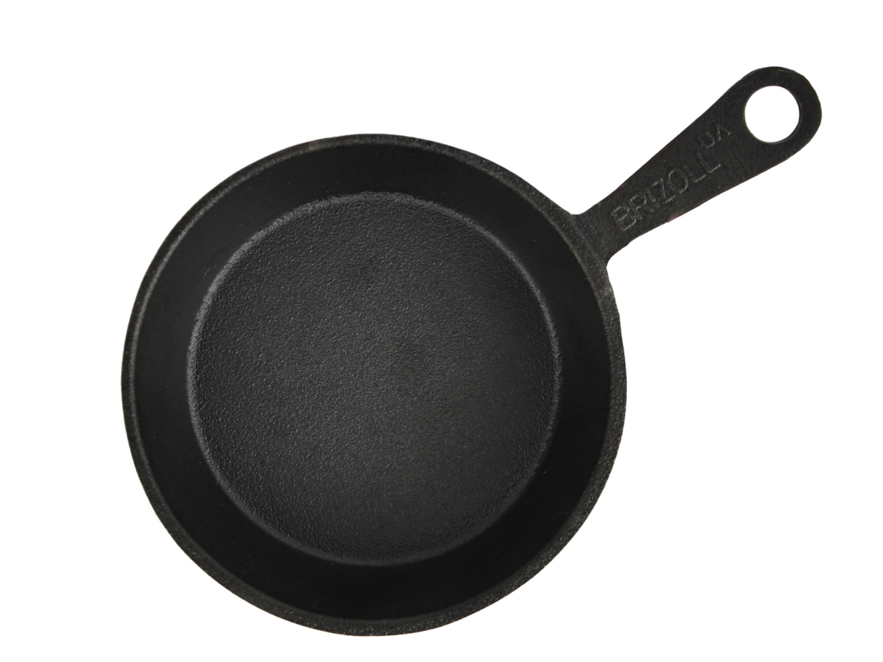 Cast iron frying pan with a handle with a round stand 180 х 30 mm