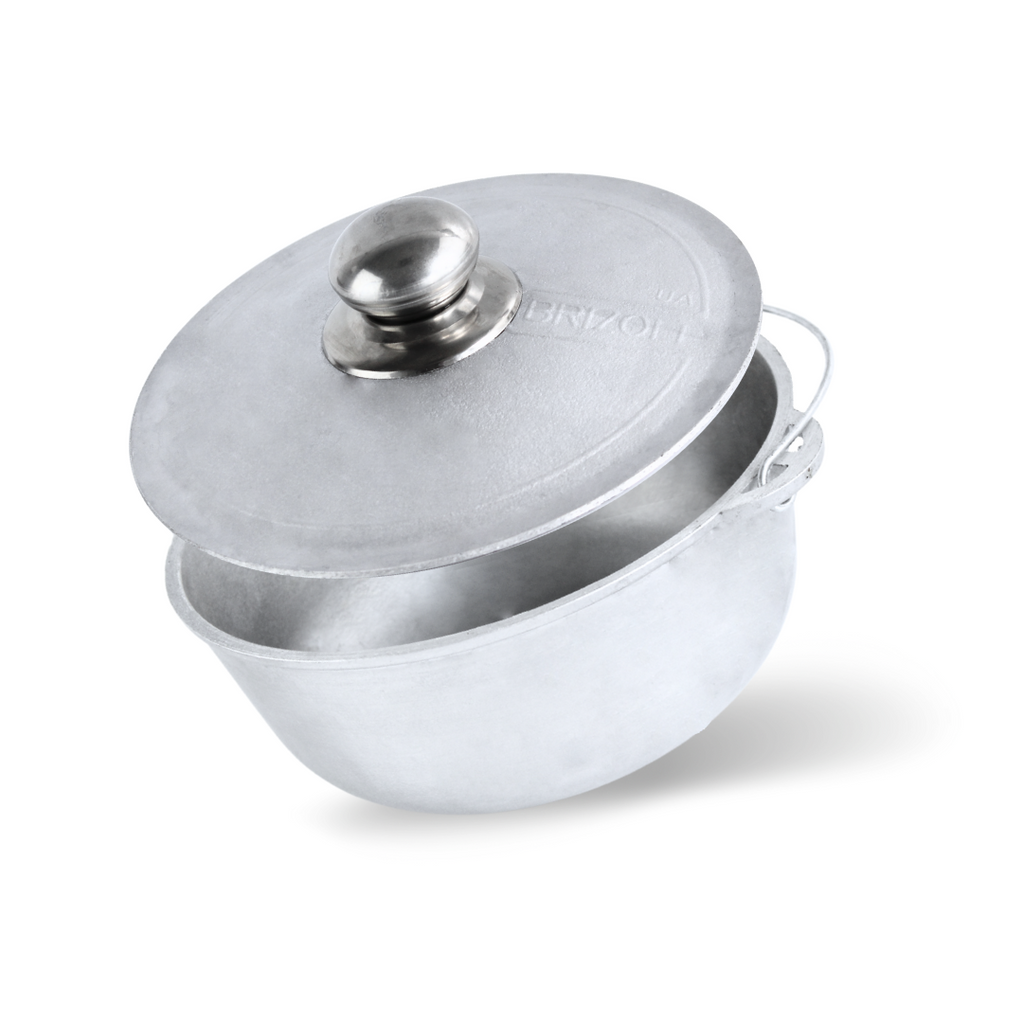 Aluminum cauldron Brizoll with lid 2 l