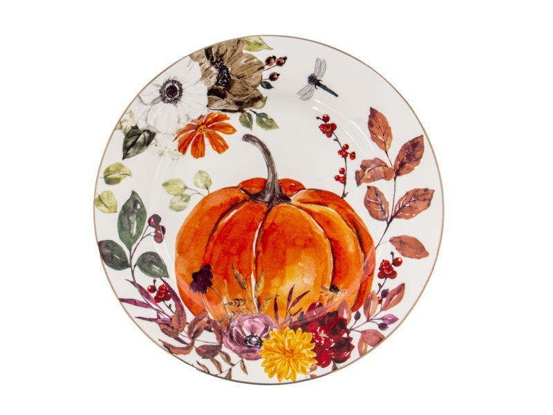 Set of plates &lsquo;Autumn Harvest&rsquo; 6 pcs 19 cm