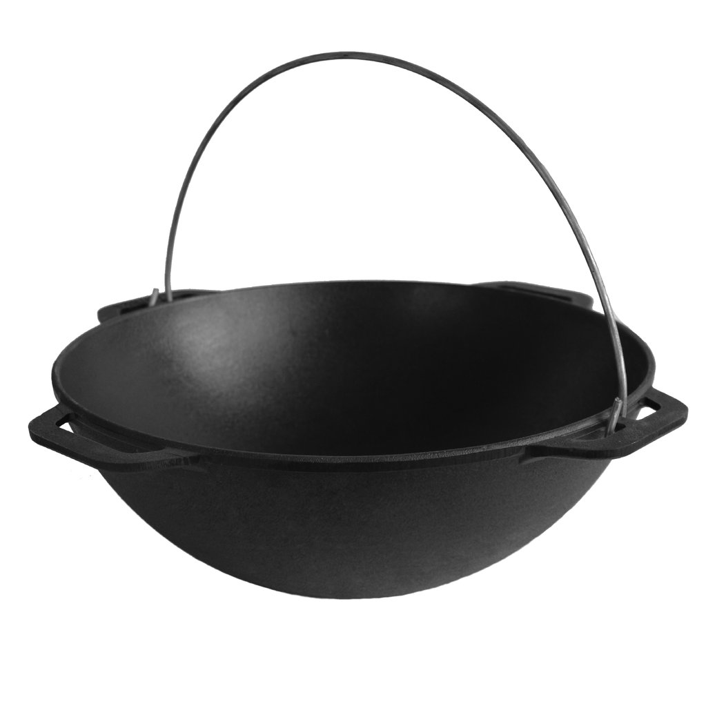 Cast iron asian cauldron 12 L