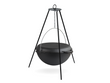 Cast iron asian cauldron 8 L WITH A GRILL LID-FRYING PAN and tripod