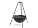 Cast iron asian cauldron 8 L WITH A GRILL LID-FRYING PAN and tripod