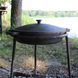Cast iron brazier with cast iron LID-FRYING PAN 360 x 80 mm