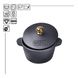 Portion cast iron pan 0,3 L with a lid
