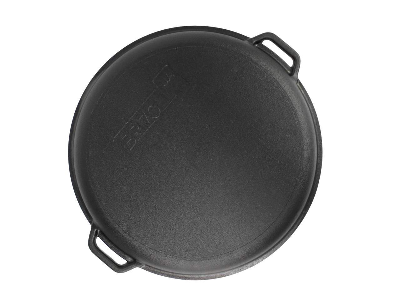 Cast iron tourist cauldron 10 L with a lid-frying pan, a bag and a tripod