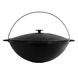 Cast iron asian cauldron WITH A LID 4 L with a bag