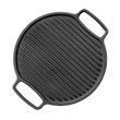 Cast iron Griddle, round double-sided Griddle Grill Ø 360 mm