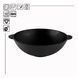 Cast iron pan WOK 4,7 L with a lid-frying pan