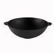 Cast iron pan WOK 4,7 L with a lid-frying pan