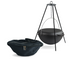 Cast iron asian cauldron 10 L WITH A LID-FRYING PAN,  a bag and a tripod