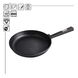 Cast iron pan with a handle Optima-Black 220 х 40 mm