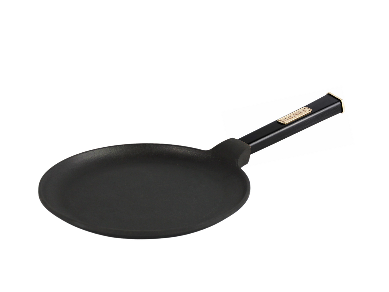 Cast iron pan for pancakes Optima-Black 220 х 15 mm