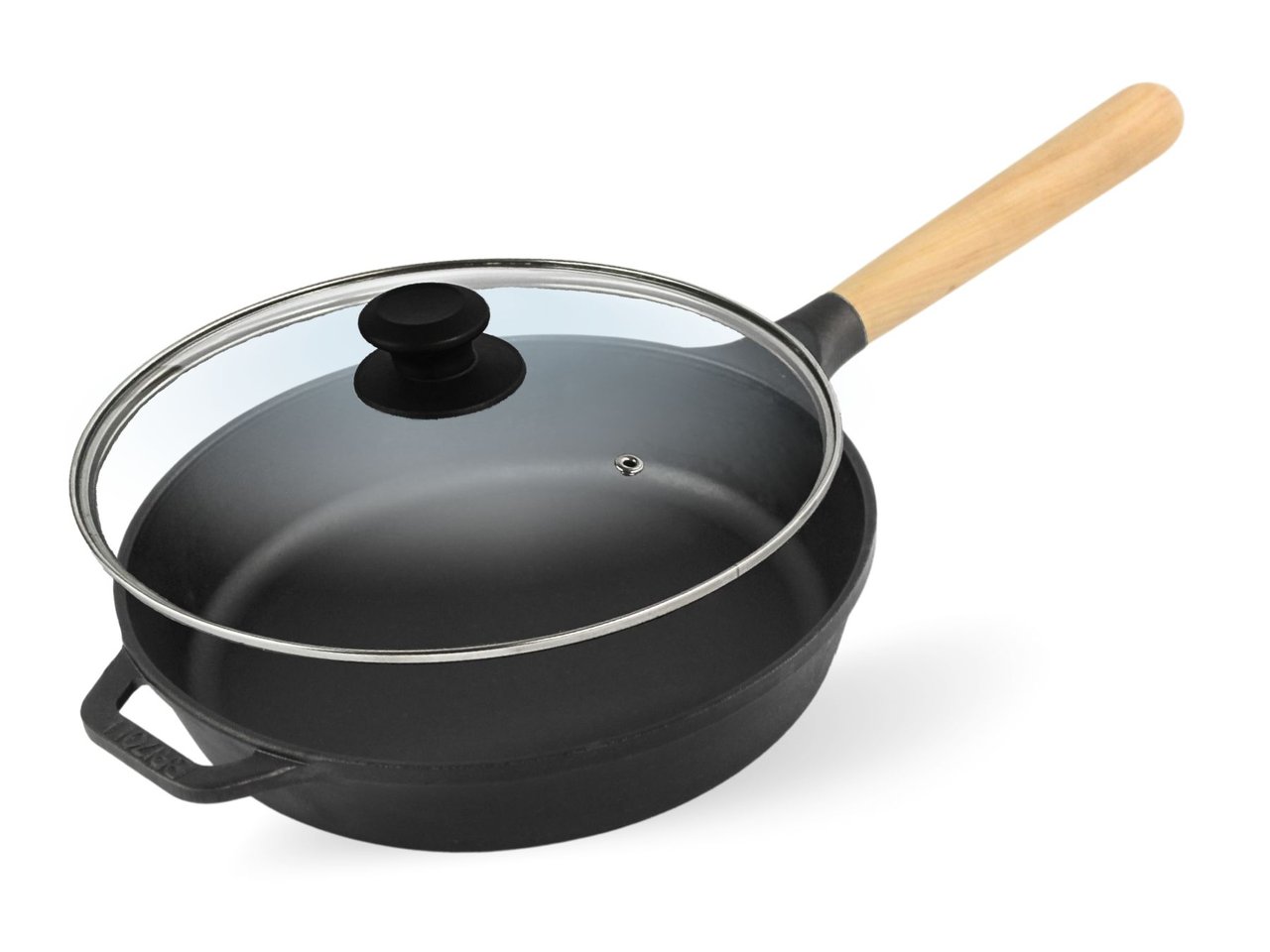 Cast iron pan NEXT 260 х 54 mm with a glass lid