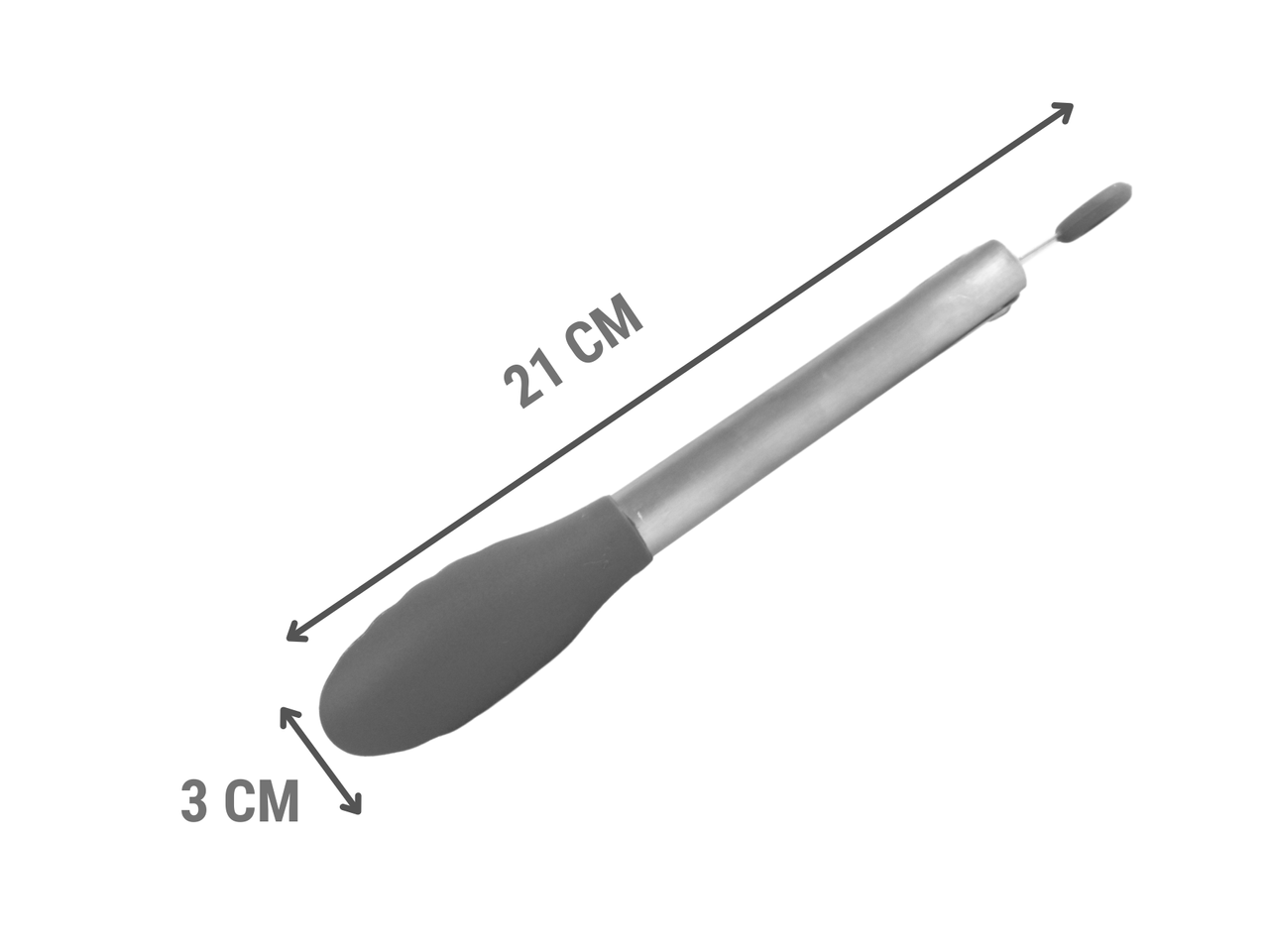 Silicone tongs 21 сm