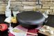 Cast iron pan WOK 8 L WITH A CAST IRON LID and a bag