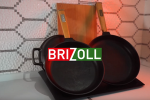 Підготовка чавунного посуду ТМ Brizoll до використання