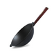 Cast iron frying pan with wooden handle Bordo WOK 2.8 l
