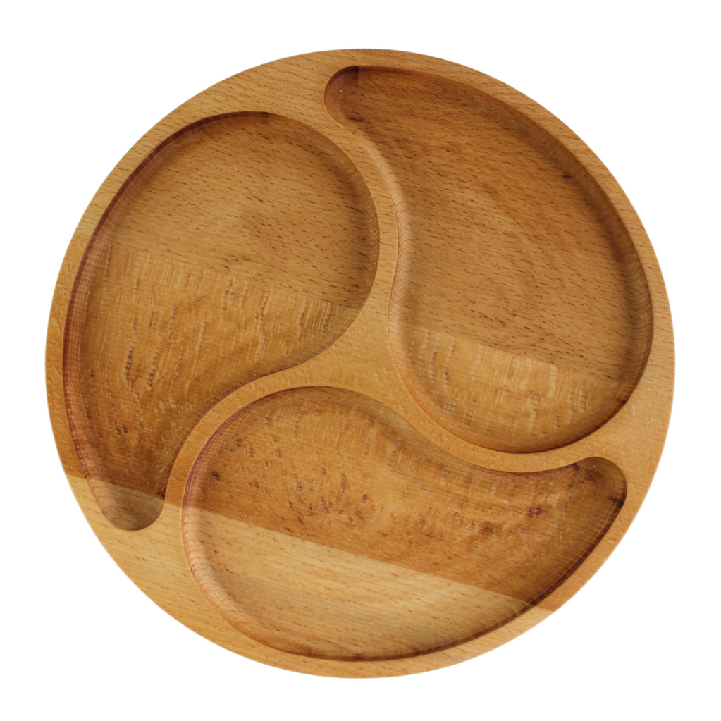 Сompartmental dish TRIO, 25 sm, 3 sections