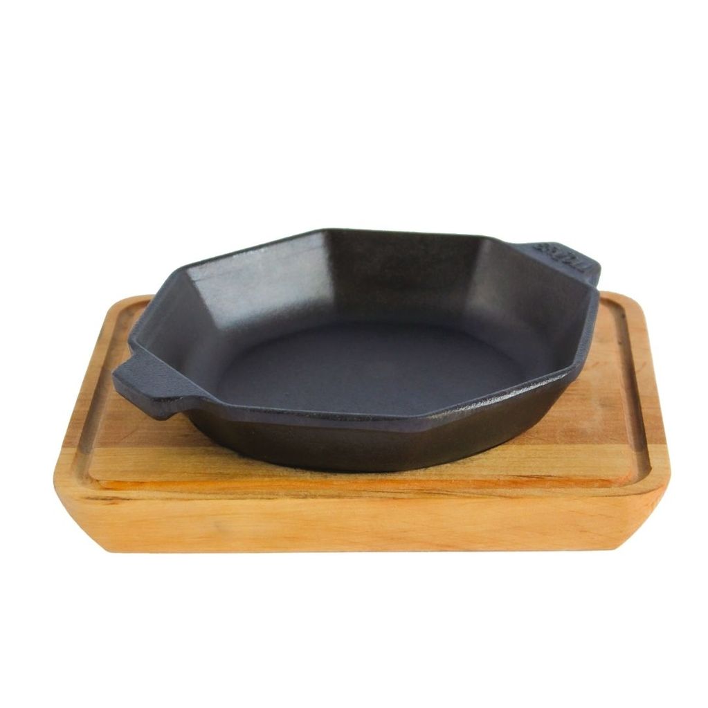 Portioned cast iron frying pan 160 х 25 mm