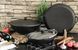 Cast iron pan WOK 8 L WITH Aluminium LID and a stand