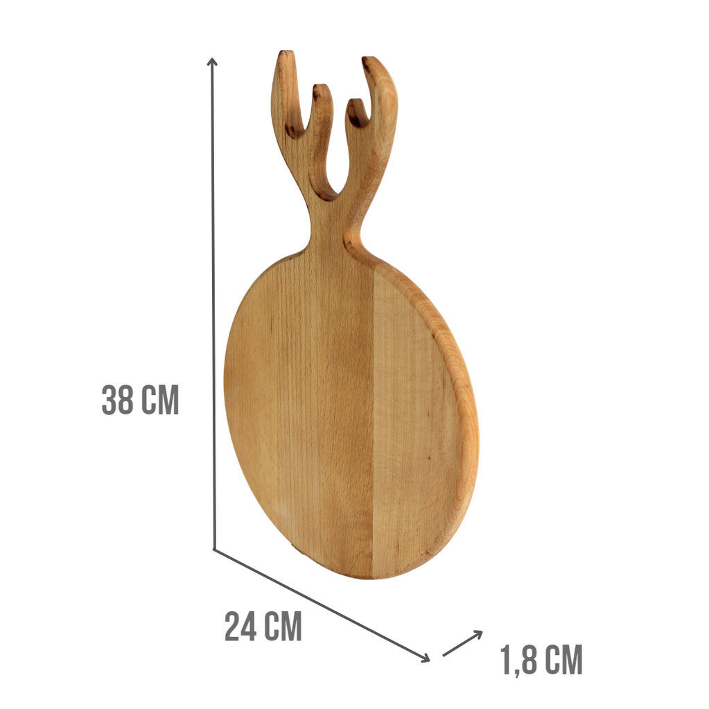 Cutting board with a handle FISCHER 24 sm
