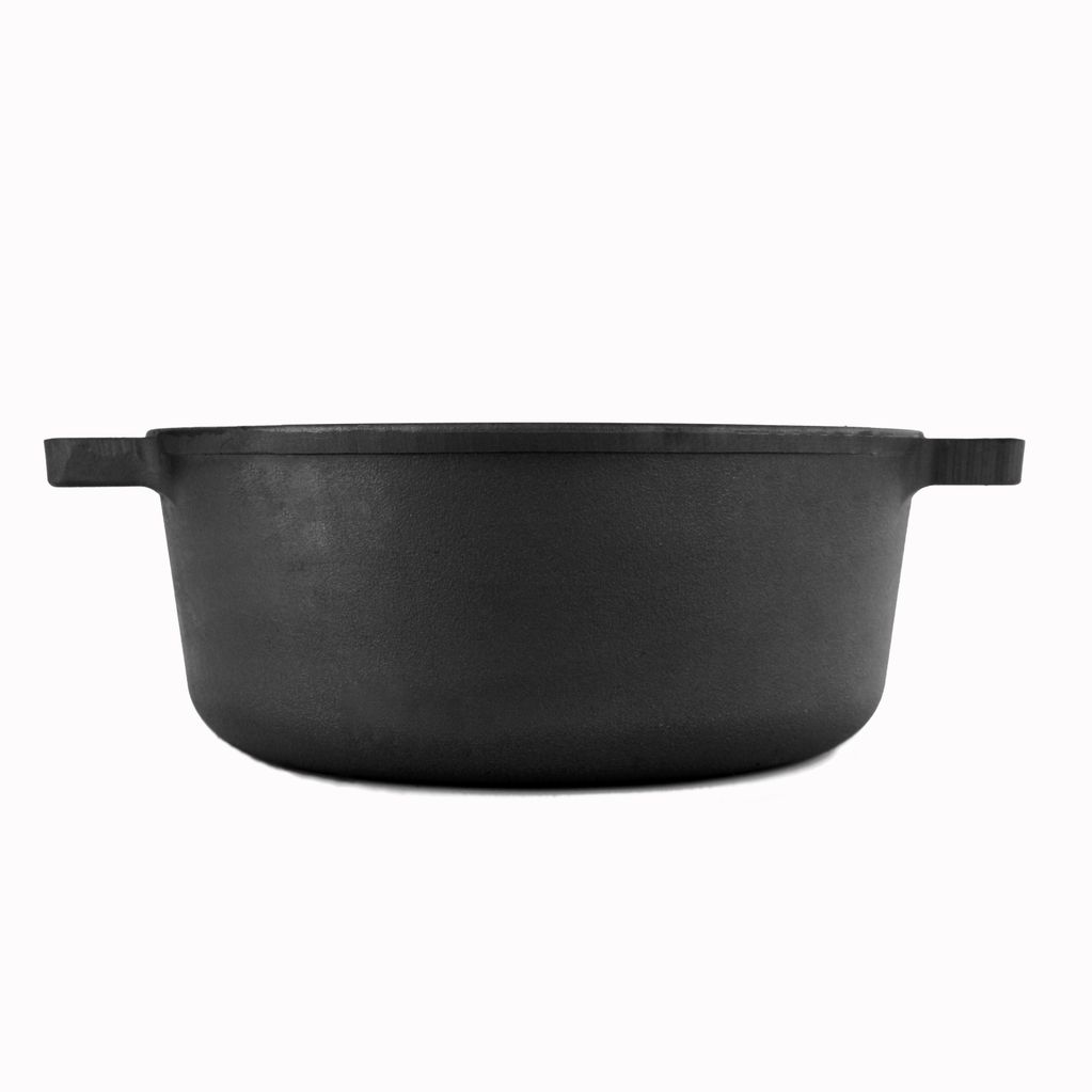 Cast iron pot without lid 6 L