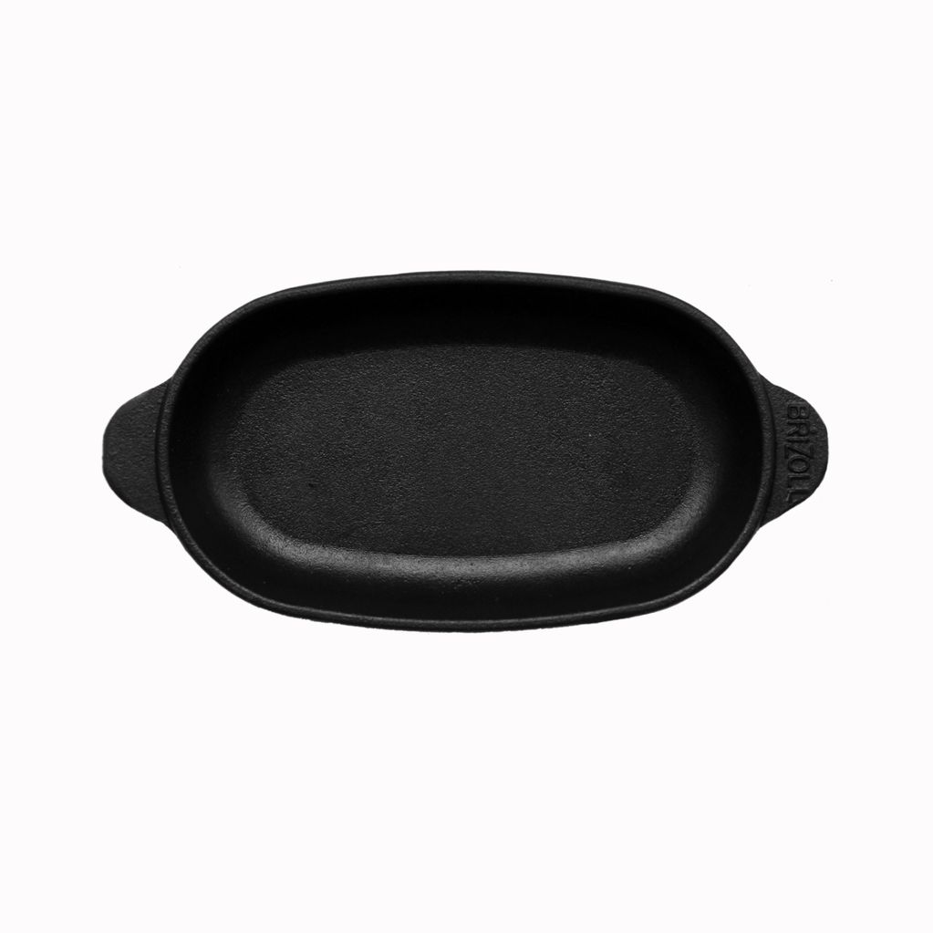 Portioned cast iron frying pan with a stand 180 х 100 x 25 mm