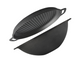 Cast iron pan WOK 8 L WITH A GRILL LID-FRYING PAN and a stand