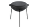 Cast iron pan WOK 8 L WITH A GRILL LID-FRYING PAN and a stand