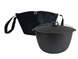 Cast iron tourist cauldron 10 L with a lid and a bag