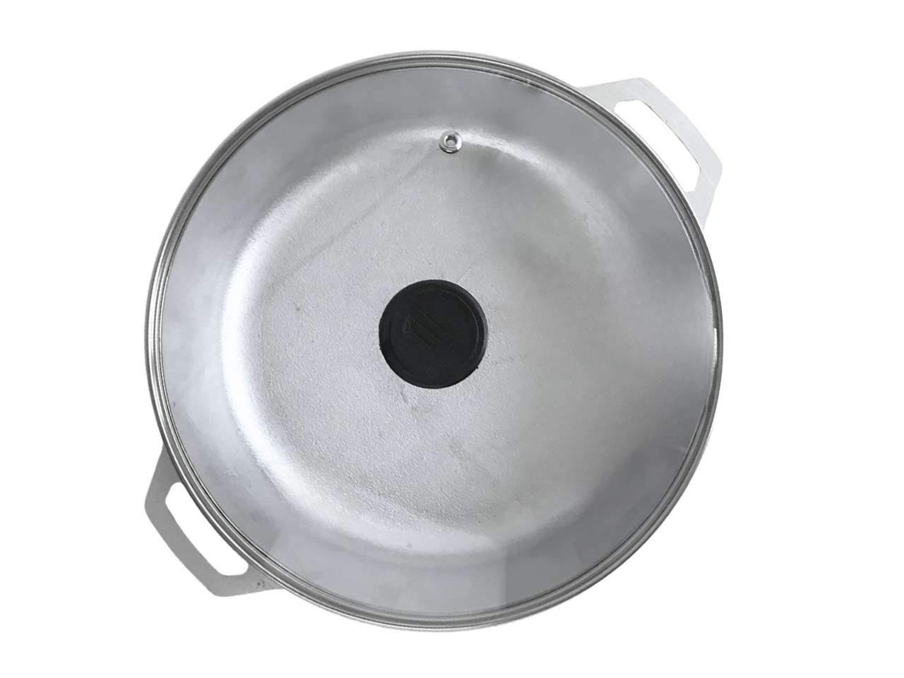 Aluminum pan 260x60mm Monolith with a glass lid